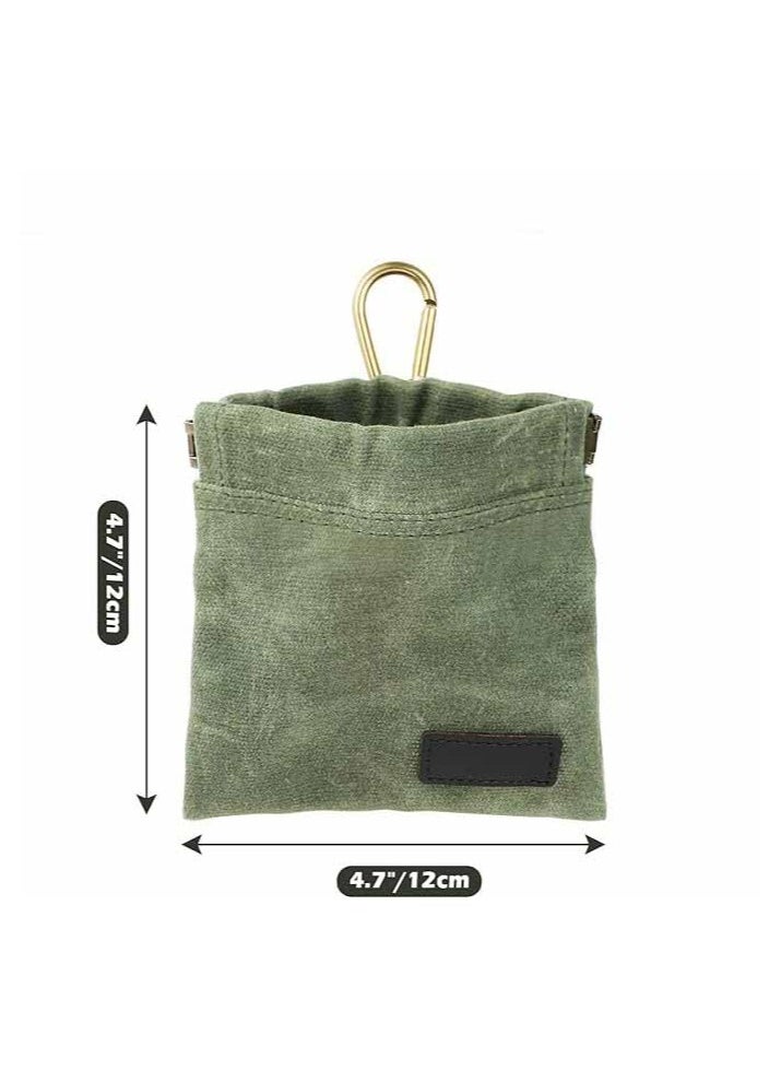 CMGTYYD Dog Treat Bag, 2 Pack Puppy Dog Treat Pouch for Leash, Portable Hands-Free Dog Treat Bag for Dog Training, Self-Closing Pet Feeding Reward Bag for Puppy Travel or Outdoor Use  - Image 2