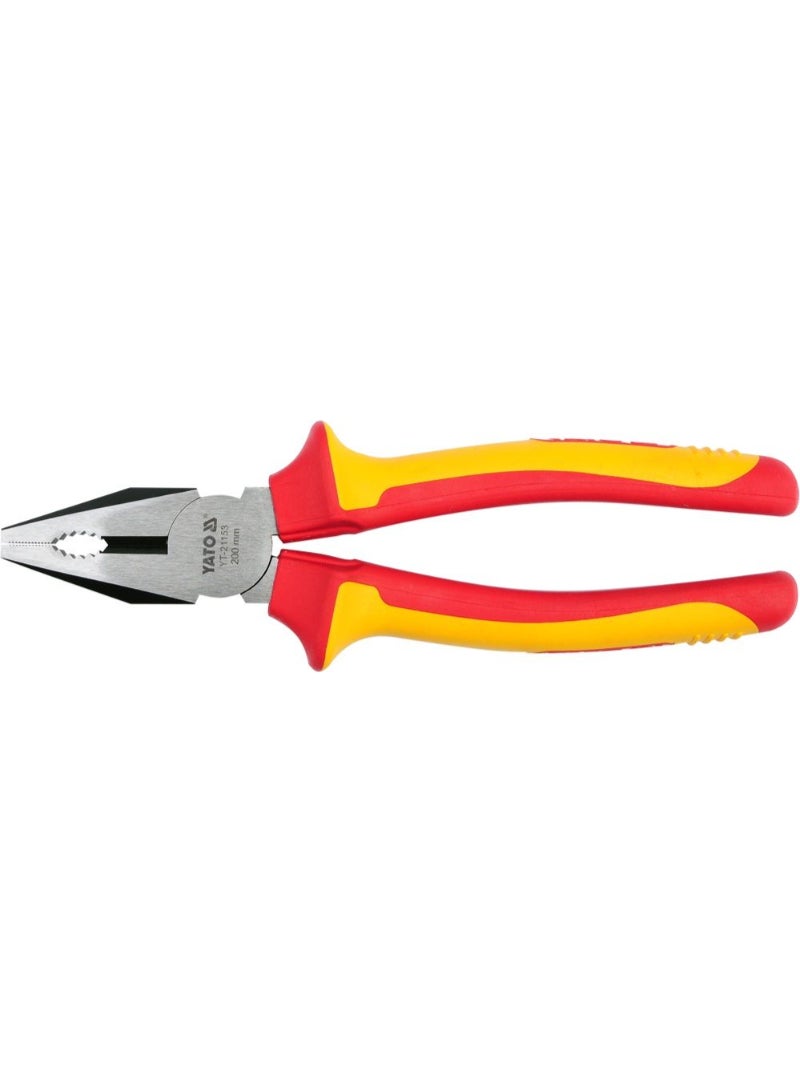 YATO Insulated Combination Plier 200mm VDE-1000V YT-21153