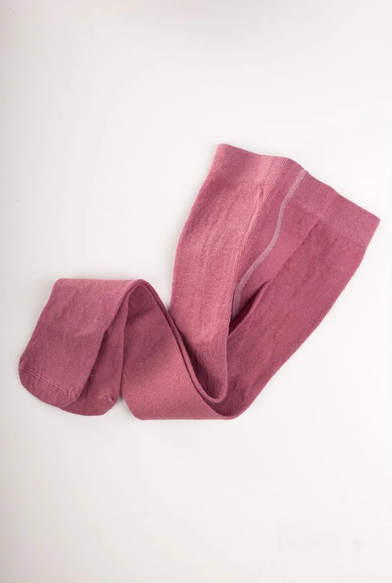 Cigit Kids Plain Tights Cherry