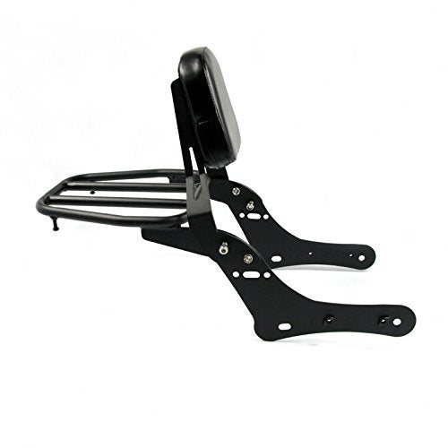 COBIKE Detachable Passenger Backrest Sissy Bar for Kawasaki Vulcan S 650 VN650 2015 2016 2017 2018 2019 (with Luggage Rack) - Image 3