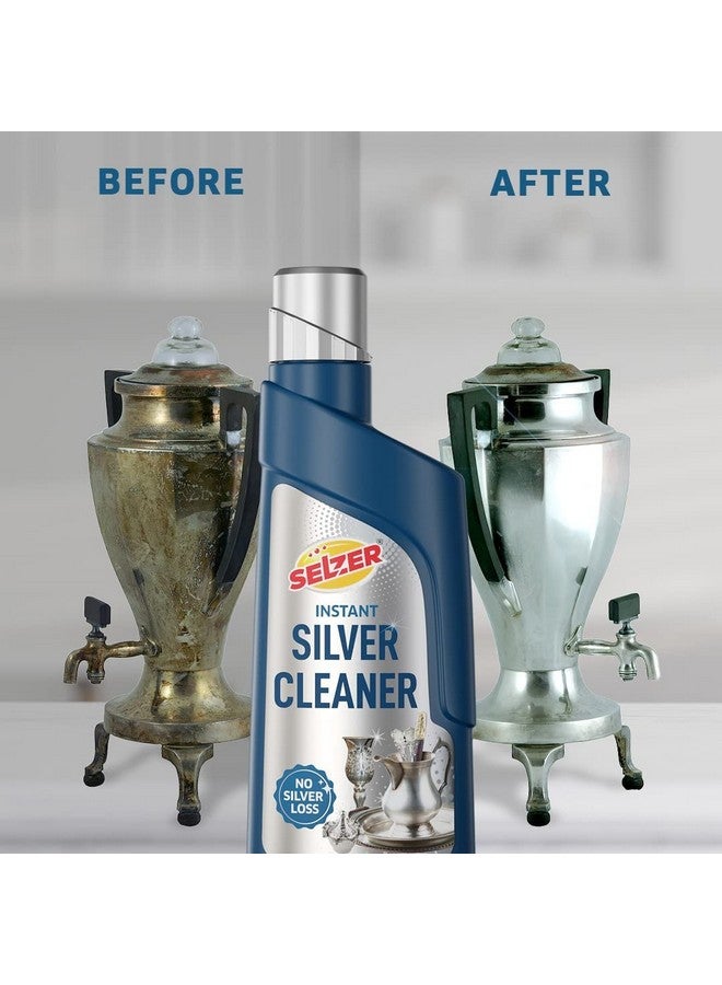 Selzer Instant Silver Cleaning Liquid, Silver Dip Instant Silver Cleaner For Jewellery, Articles And Silverware - No Silver Loss, 250ml (Pack of 1) - Image 5