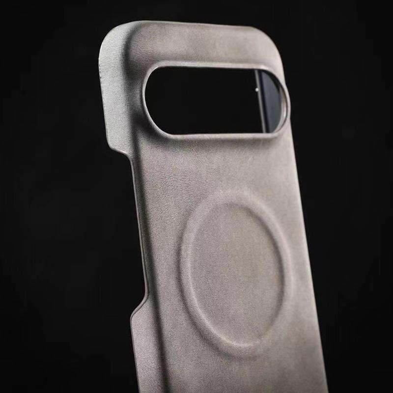 erorex For Google Pixel 10 / Pixel 10 Pro  Feel Sheepskin MagSafe Magnetic Phone Case(Black) - Image 4