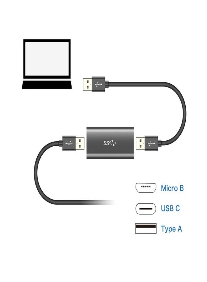QianLink 2-Pack Aluminum USB 3.0 A Female to Female Adapter, SuperSpeed, 5Gbps, Grey - Image 5