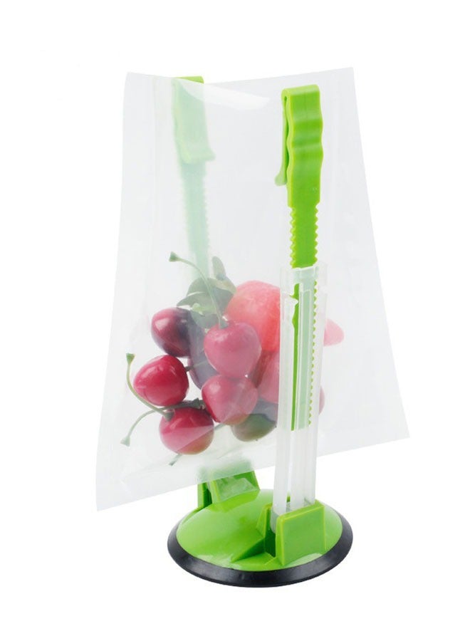 وهاواي Baggy Rack Stands, Sandwich Bag Racks Holder, Food Storage Bags Clip, For Food Prep Bag/plastic Freezer Bag/Ziploc Bag Hands Free Bag Holder Stand 4pcs  - Image 5