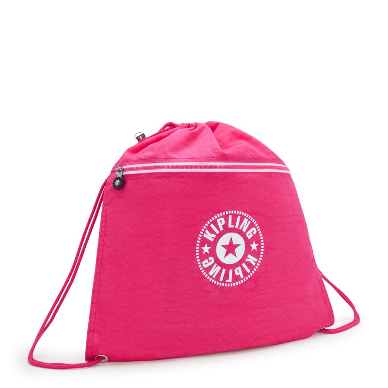 kipling Supertaboo Medium Female Bag (With Drawstring) - Resort Pink C - Image 4