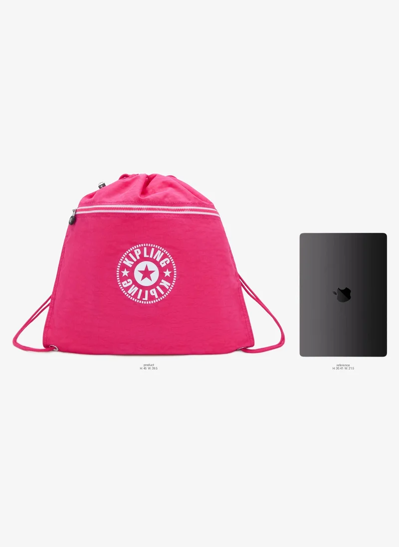 Kipling Supertaboo Medium Female Bag (With Drawstring) - Resort Pink C