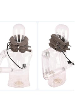 Generic Inflatable flocked neck brace corrector neck support protection home car neck protection  - Image 4