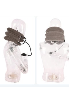 Generic Inflatable flocked neck brace corrector neck support protection home car neck protection  - Image 3