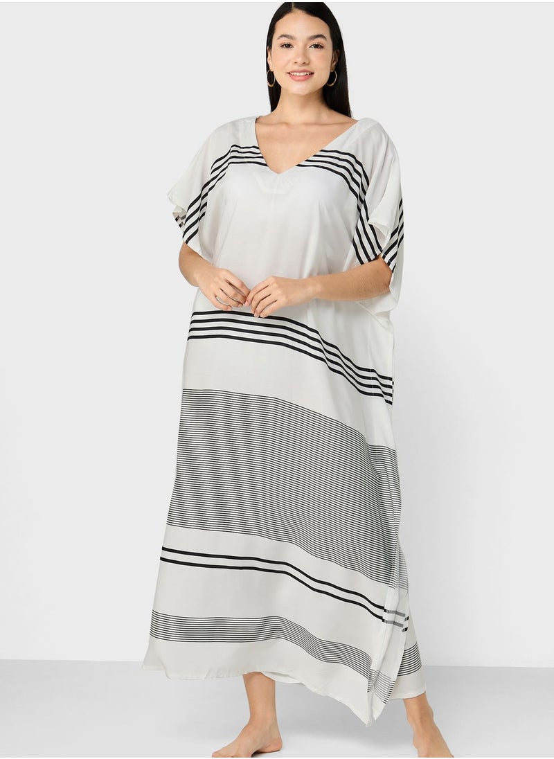 ELLA - Printed Beach Cover-up - Image 1