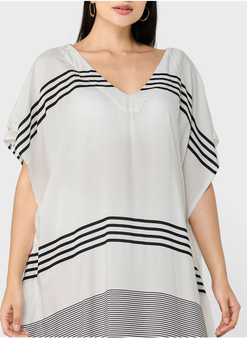 ELLA - Printed Beach Cover-up - Image 1