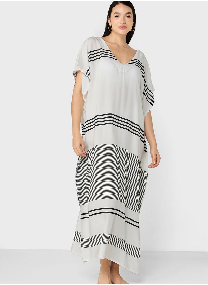 ELLA - Printed Beach Cover-up - Image 1