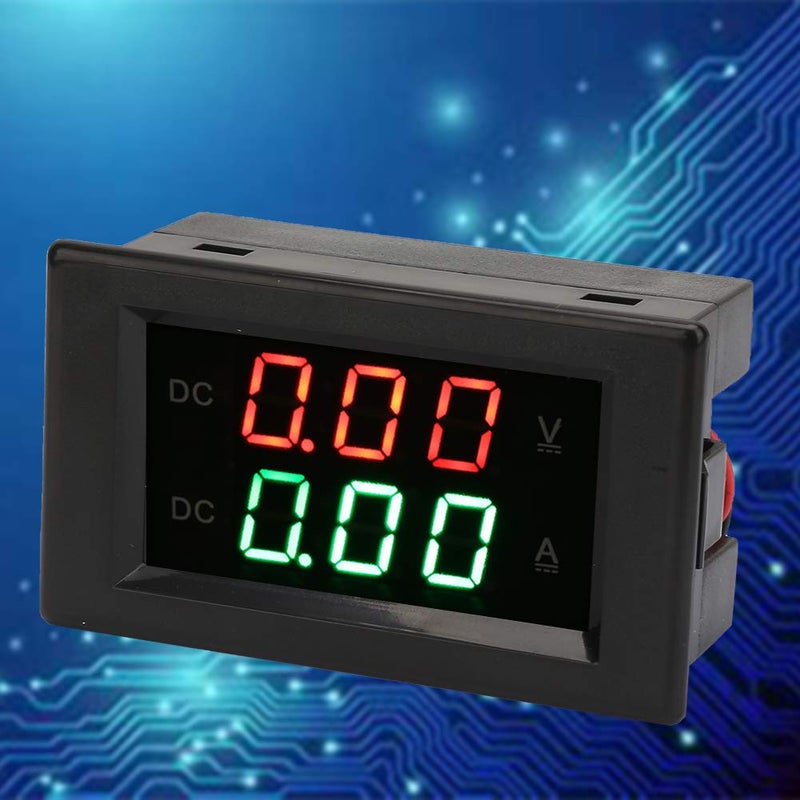 سهل النقل والتحريك YB4835VA DC0~100V 20A عداد جهد متكامل مع شاشة عرض عداد فولت تيار مستمر مع شاشة - Image 2