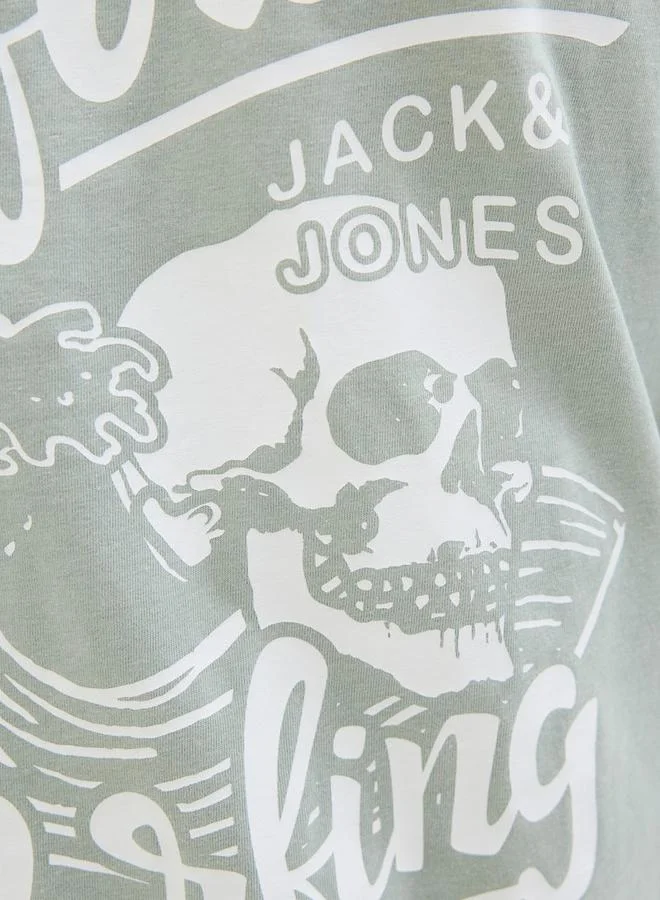 JACK & JONES Jack & Jones Graphic Print Short Sleeve T-Shirt
