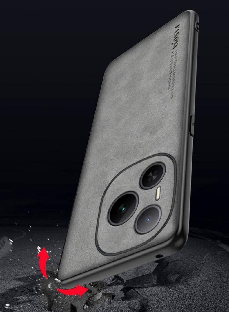general Honor Power Case  TPU and Suede PU Leather Anti-Vibration Non-Slip Ultra Light Luxury Protective Case for Honor Power Inch for Men Women - Image 2