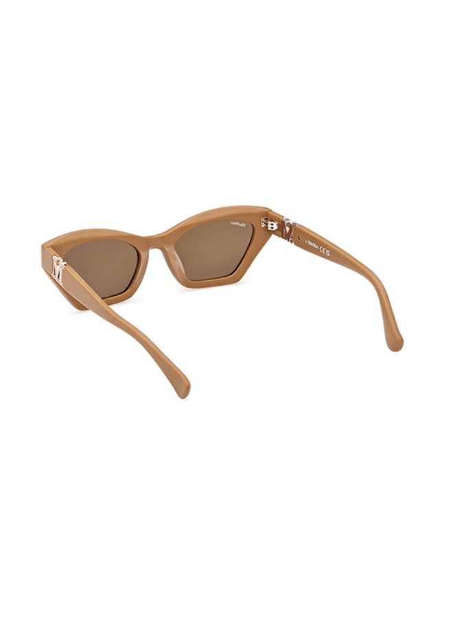 MaxMara Cat Eye Shape Sunglasses For Women - Size 52 mm - Image 4