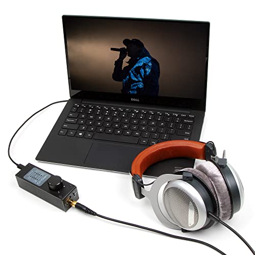 Micca OriGen G3 HiFi USB and Optical DAC Amp for Headphones and Powered Speakers, 24-Bit/192kHz, Earphone Amplifier, Preamp, Volume Control, for Desktop Computers and Laptops - Image 5