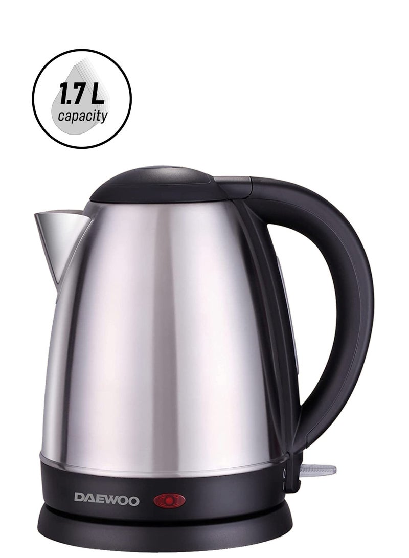 DAEWOO Electric Kettle With Stainless Steel Body, Korean Technology - Image 1