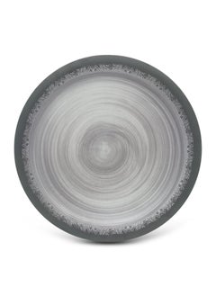 Superware SUPERWARE | Food Grade Melamine | Dinner Set - Circular Black-Matt (24 pcs.) | Dinnerware, Tableware, Stain Free, Glazed Finish  - Image 3