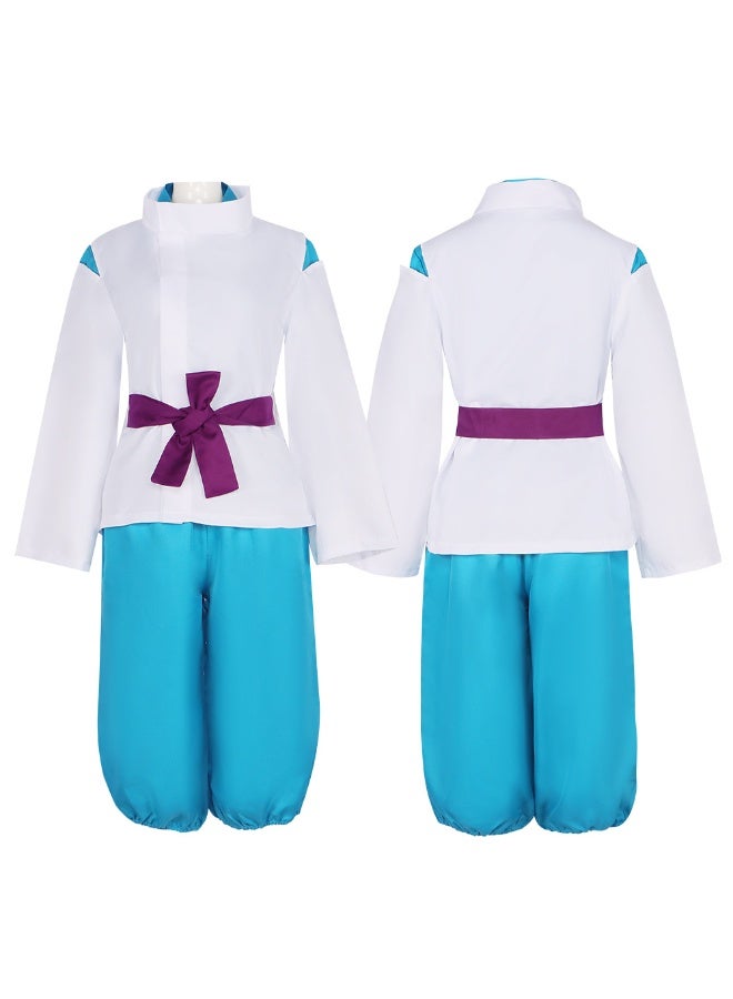 NIBEMINENT White Dragon Four-Piece Set of Clothing - Image 1