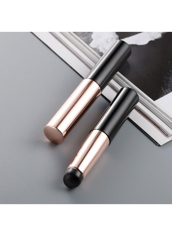 Ideal Swan Lip Applicator Brush With Cover - 3Pcs Exquisite Professional Dustproof Retractable Lip Brush - Makeup Lipstick Lip Gloss Applicators  - Image 2