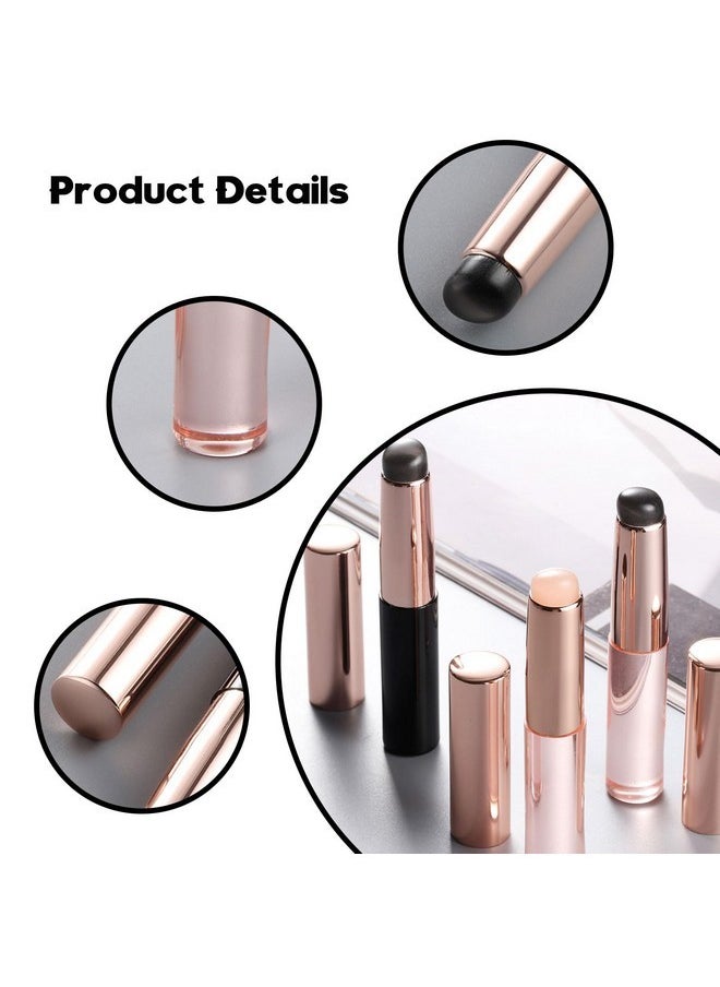 Ideal Swan Lip Applicator Brush With Cover - 3Pcs Exquisite Professional Dustproof Retractable Lip Brush - Makeup Lipstick Lip Gloss Applicators  - Image 5