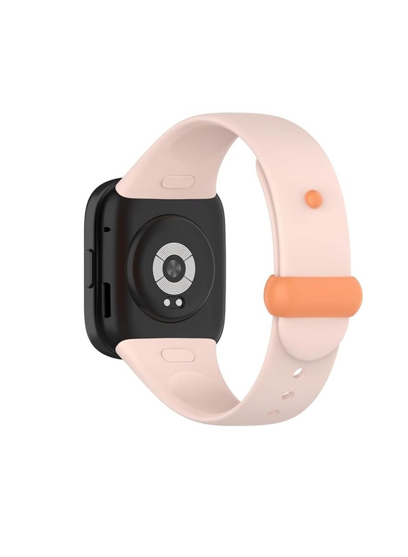 Strap Watch Silicone Compatible With Xiaomi Redmi Watch 3 Lite/Redmi Watch 3 Active, Sport Silicone Watch Band Wrist Strap,Bracelet Wristband Wrist Strap - Image 2