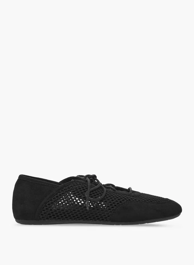 Celeste BLACK Women Lace-Up Sneakers for Women | Best Price UAE