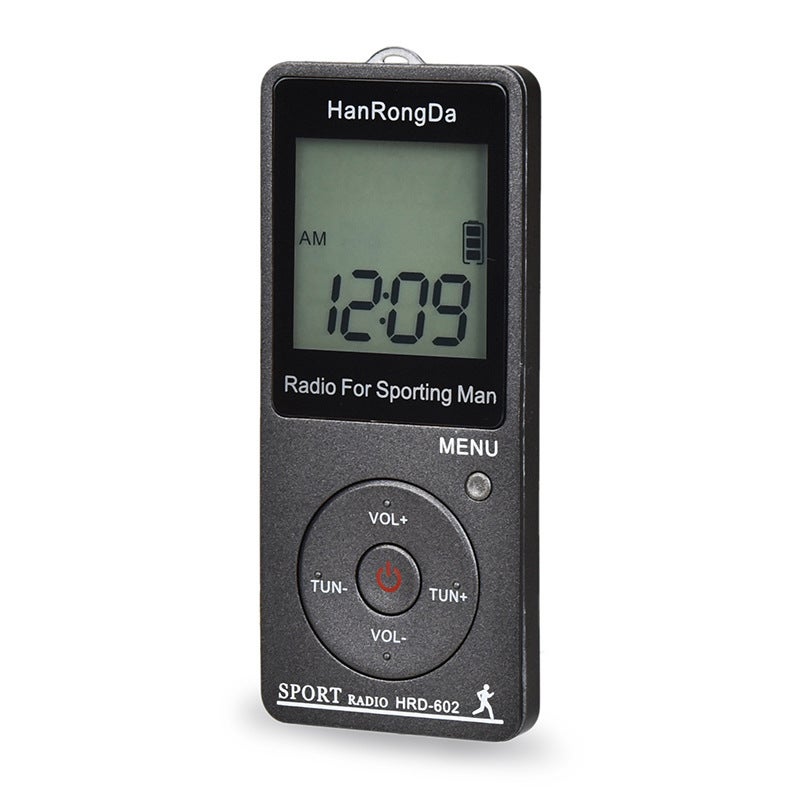 Fm Am Fm Digital Display With Step Counting Function Mini Sport Radio Lithium Battery Conference Receiver - Image 5