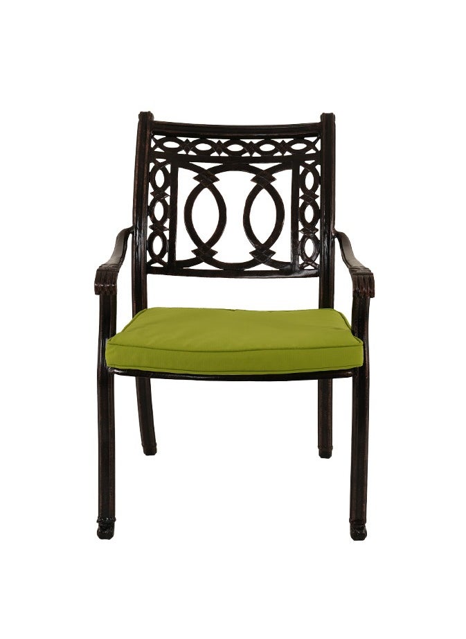 Schondor Furniture - Philadelphia | Arm Chair | Made in Aluminum Cast | Outdoor Furniture | Outdoor Dining | Patio | Garden | Backyard | Restaurants - Image 1