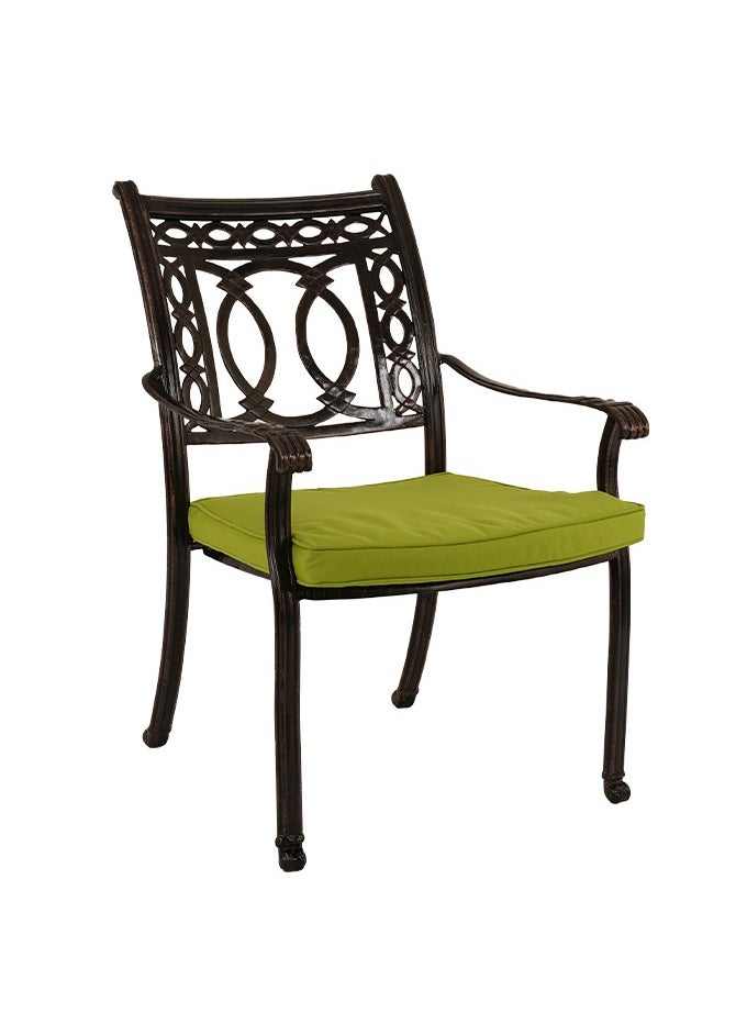 Schondor Furniture - Philadelphia | Arm Chair | Made in Aluminum Cast | Outdoor Furniture | Outdoor Dining | Patio | Garden | Backyard | Restaurants - Image 1