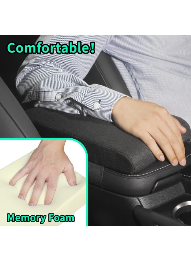 Car Center Console Cover: Memory Foam Car Armrest Cushion u0026 Arm Rest Covering Car u0026 Middle Console Covers u0026 Car Armrest Cover u0026 Center Console Cushion for Truck | Auto | for SUV - Image 2