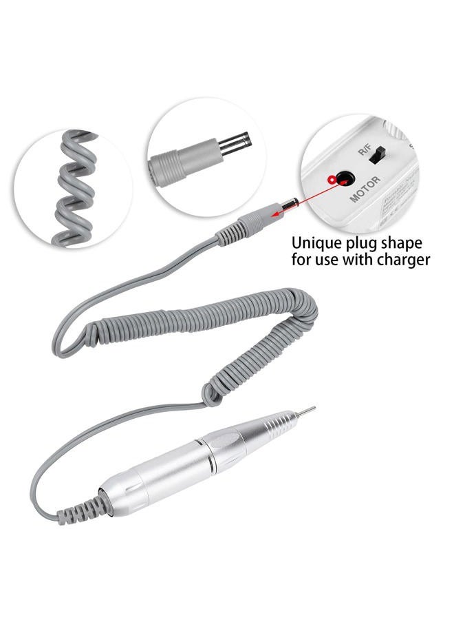 Sunicon 35000rpm Electric Nail Drill Machine, Aluminum Alloy Nail Drill Handle, Portable Nail Polishing Machine Handle for Polisher Grinder - Image 5