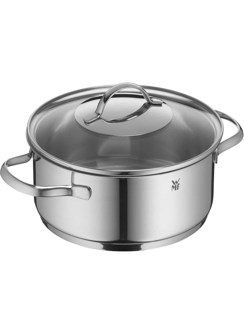 WMF Provence Plus 5-Piece Induction Saucepan Set with Glass Lid, Polished Cromargan Stainless Steel, Saucepan Set, Uncoated - Image 4