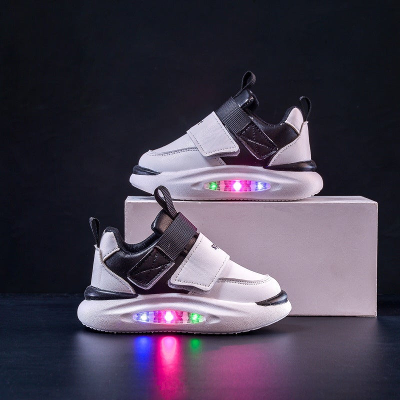 Mesh Sneakers Lightweight Flexible Sole Walking Shoes For Kids Indoor And Outdoor Activities - Image 1