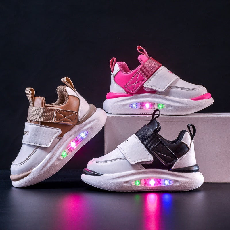 Mesh Sneakers Lightweight Flexible Sole Walking Shoes For Kids Indoor And Outdoor Activities - Image 2