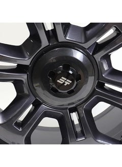 Generic For Jetour Traveller T2 Black Wheel Hub Cover Wheel Hub Cover Replacement Parts Covers Tires Parts Auto Car Accessories (Bright Black)  - Image 5