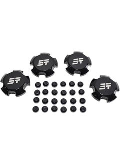 Generic For Jetour Traveller T2 Black Wheel Hub Cover Wheel Hub Cover Replacement Parts Covers Tires Parts Auto Car Accessories (Bright Black)  - Image 1
