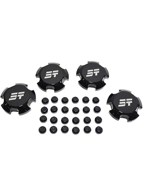 For Jetour Traveller T2 Black Wheel Hub Cover Wheel Hub Cover Replacement Parts Covers Tires Parts Auto Car Accessories (Bright Black)