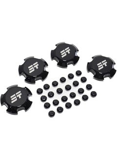 Generic For Jetour Traveller T2 Black Wheel Hub Cover Wheel Hub Cover Replacement Parts Covers Tires Parts Auto Car Accessories (Bright Black)  - Image 3