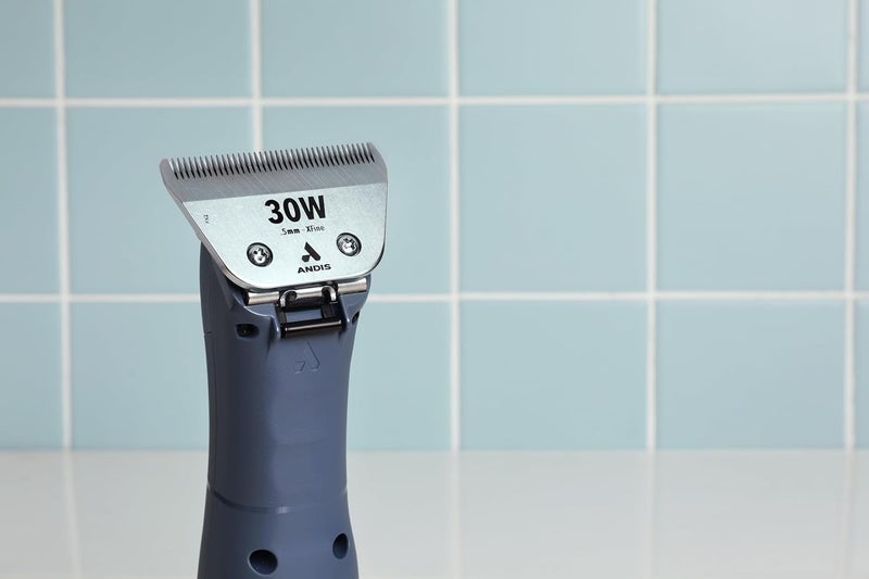 Andis 561462 ceramicEDGE 30W XFine Wide Blade Small Animal and Pet Grooming Detachable Replacement Blade Long Lasting Stainless Steel - Image 2