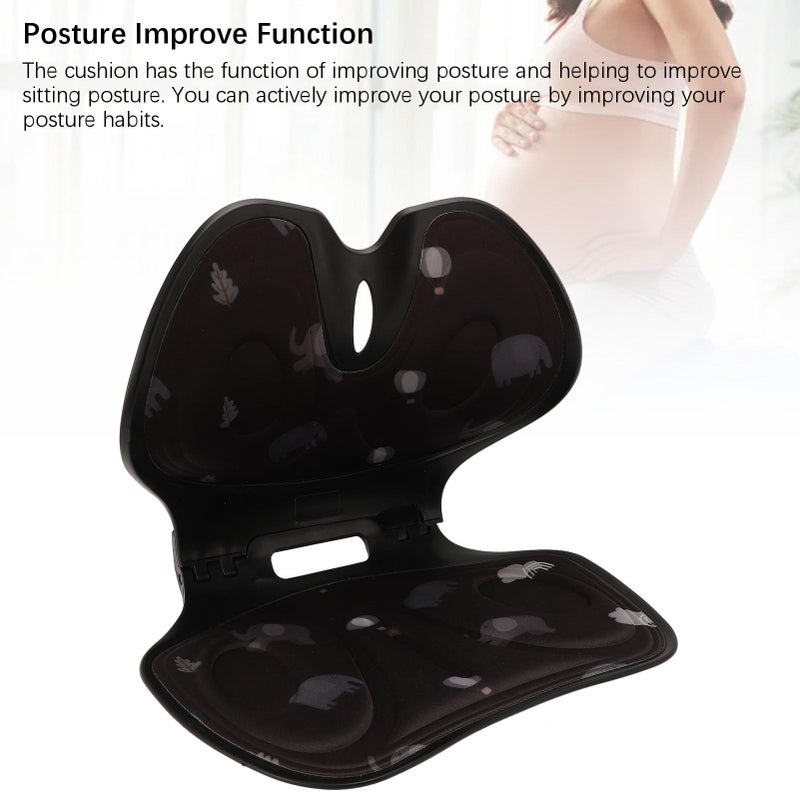 Foldable Elephant Print Lumbar Support Cushion - Image 5