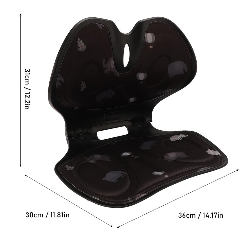 Foldable Elephant Print Lumbar Support Cushion - Image 2