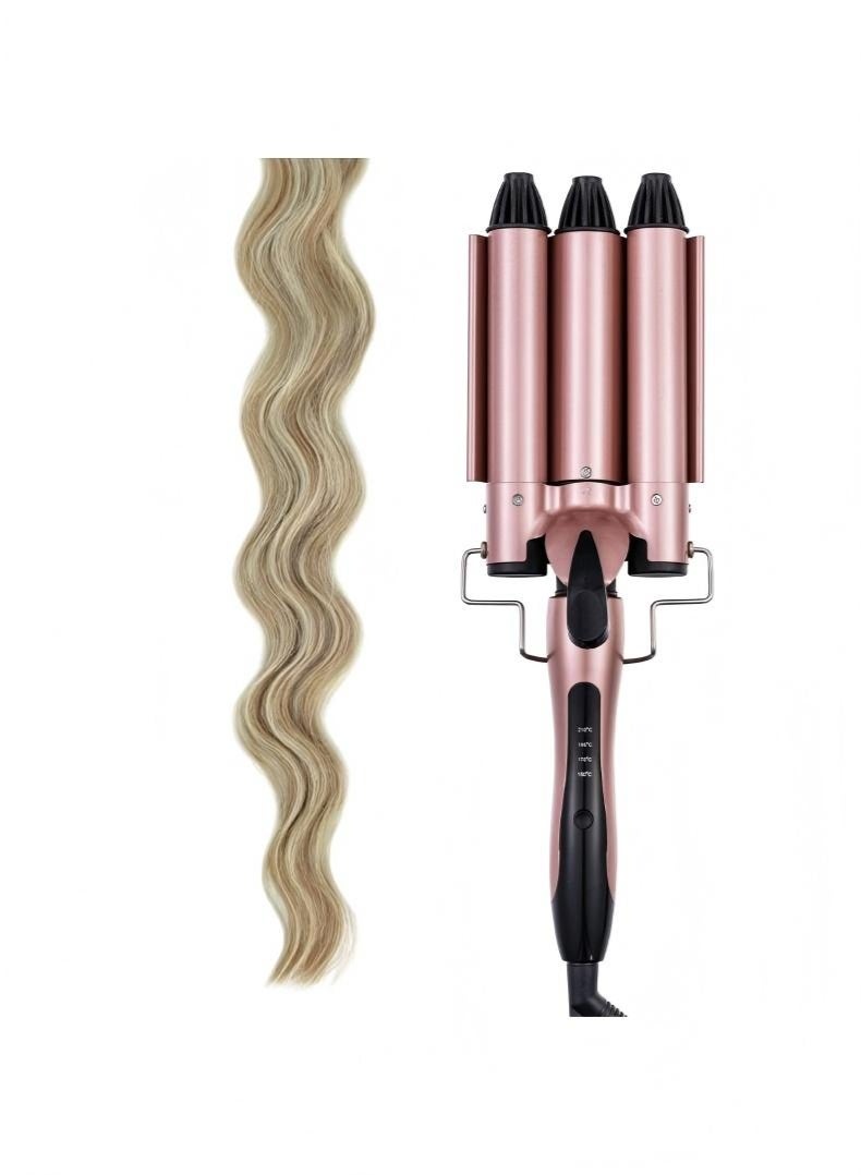 NOOA Hair Curler 3 Barrel Curling Iron Curler Crimper Curling Tongs Ceramic Hair Wavers Curling Wands Curler Styling Tools - Image 2