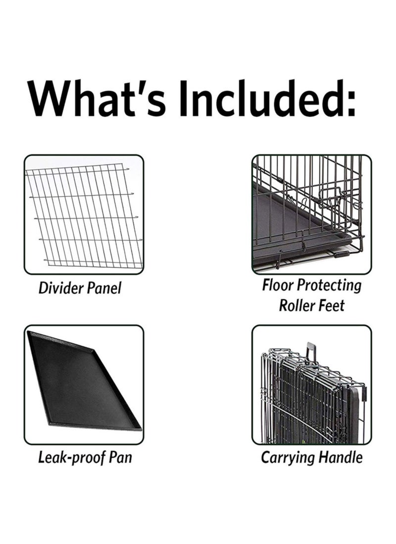 MidWest Homes for Pets قن دوج كرايت مزدوجة الأبواب - Image 3