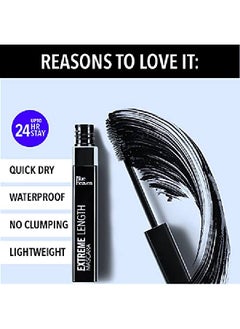 Blue Heaven Extreme Length Mascara Black 9 Ml  - Image 4
