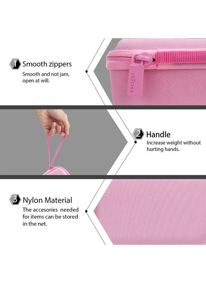 Co2Crea - Hard Case Replacement for VTech Kidizoom Duo/Duo DX/Duo Deluxe/Twist/Pix/Pix Plus Selfie Camera (Pink Case) - Image 1