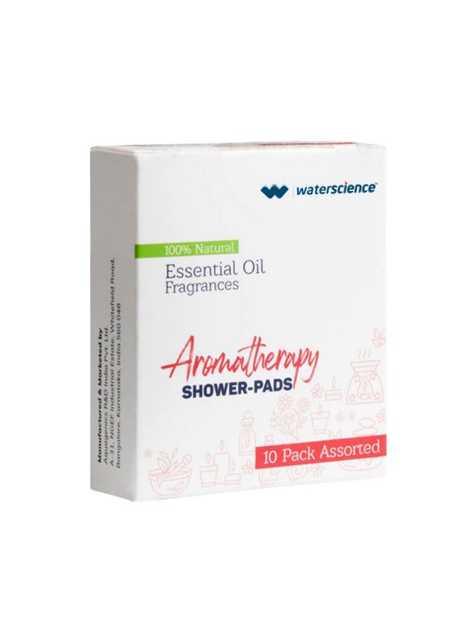 ووتر ساينس وسادات عطرية بزيوت عطرية طبيعية لرأس دش العلاج العطري المزود بفلتر - Image 1