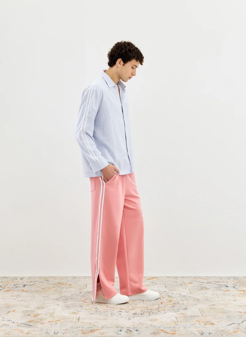 RÓLO Relaxed Track Pants - Pink