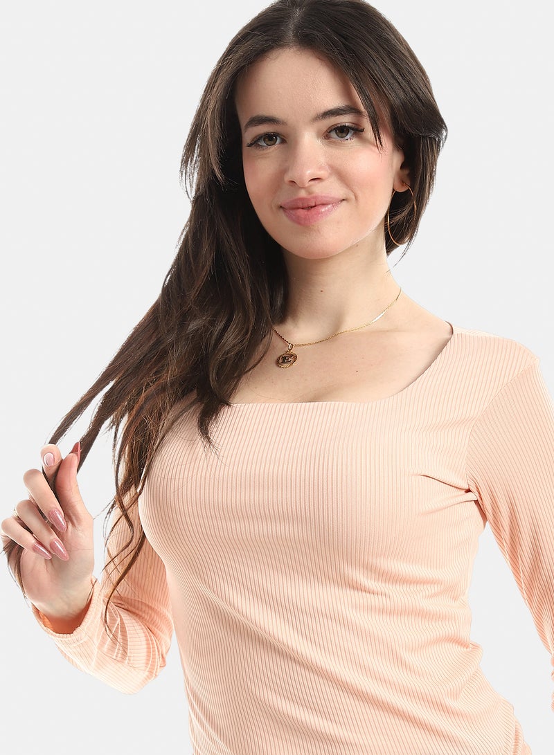 Andora Long Sleeves Ribbed Top - Simon - Image 5