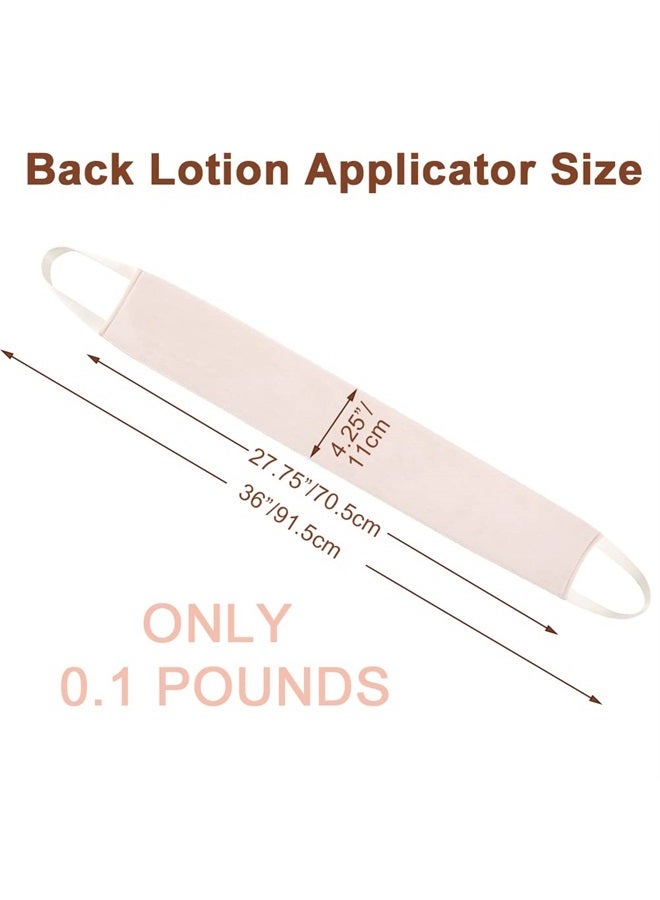 ANSPHIE جهاز تطبيق لوشن الظهر من STEUGO، جهاز تطبيق تان ذاتي للظهر، أجهزة تطبيق لوشن التان للظهر، جهاز تطبيق التان ذو الجانبين، ناعم وسلس ومتساوي للاستخدام مع اللوشن، الموس، والكريمات - Image 3